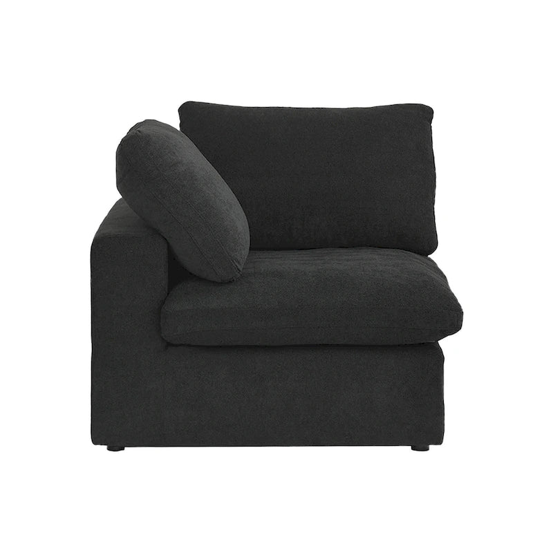 U Shape Couches for Living Room, 6-Seats Modular Convertible Sectional Sofa Couch