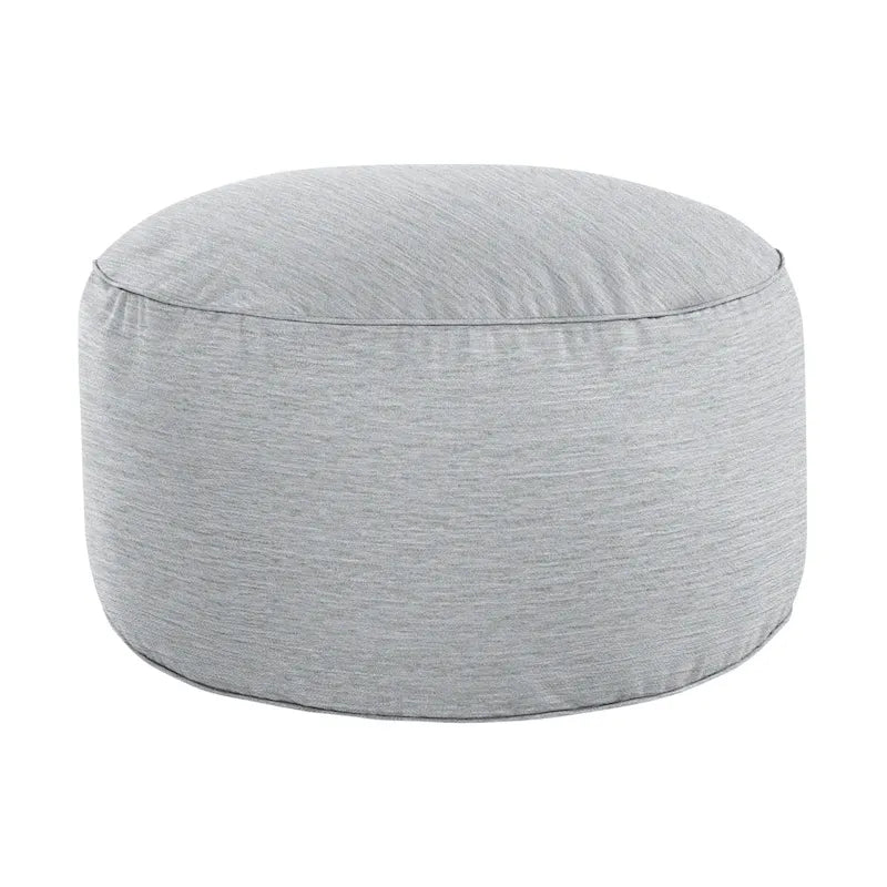 Sorra Home Indoor Textured Bean Pouf/Ottoman