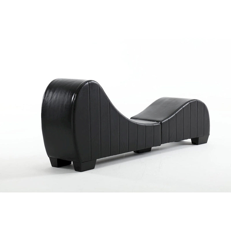 Modern Faux Leather Curved sofa