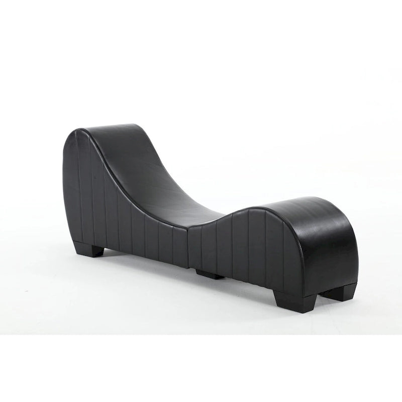 Modern Faux Leather Curved sofa