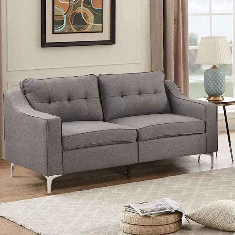 Modern Contemporary Style Apartment Fabric Sofa