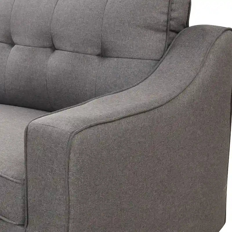 Modern Contemporary Style Apartment Fabric Sofa