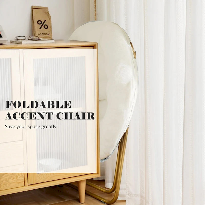 Comfy Linen Button Tufted Upholstered Accent Chair, Reading Armchair Sofa for Living Room, Bedroom