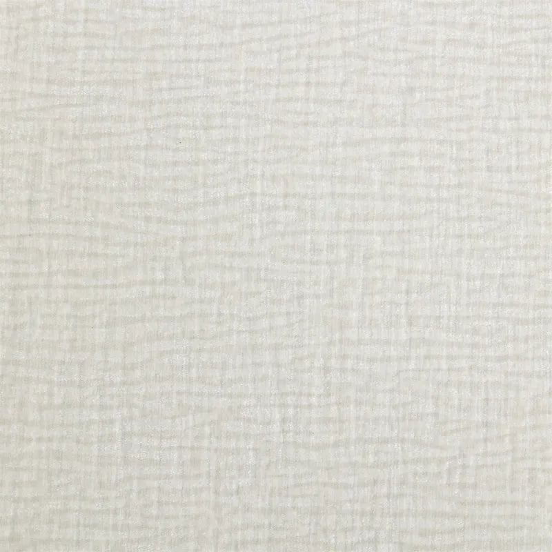 112.6 Canapé d'angle capitonné en chenille avec deux poufs amovibles