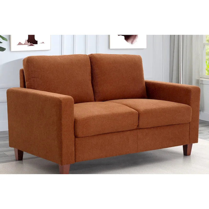 55 In Transitional Upholstered Living Room Loveseat
