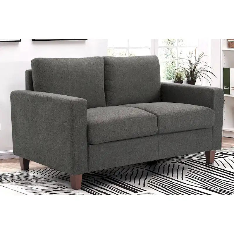 55 In Transitional Upholstered Living Room Loveseat