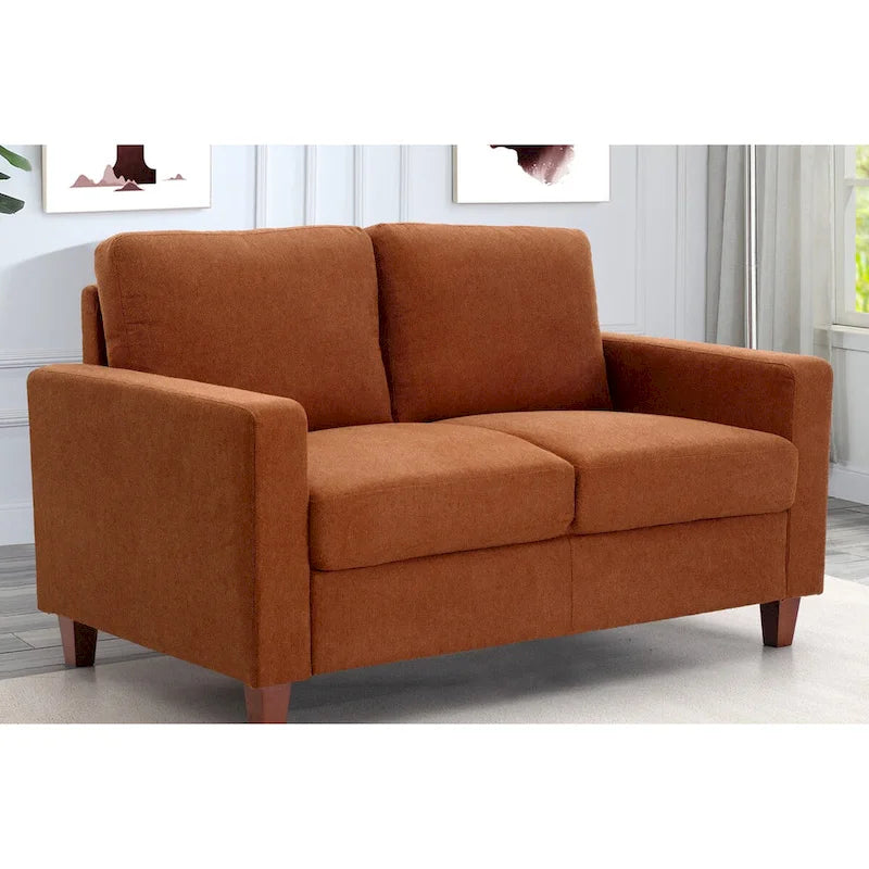 55 In Transitional Upholstered Living Room Loveseat