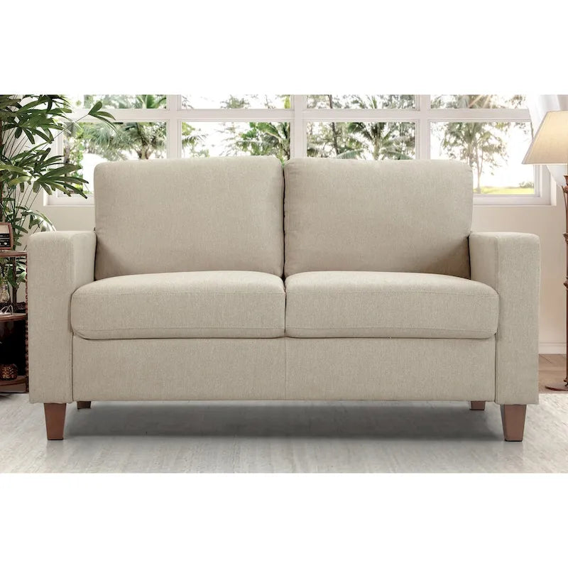 55 In Transitional Upholstered Living Room Loveseat