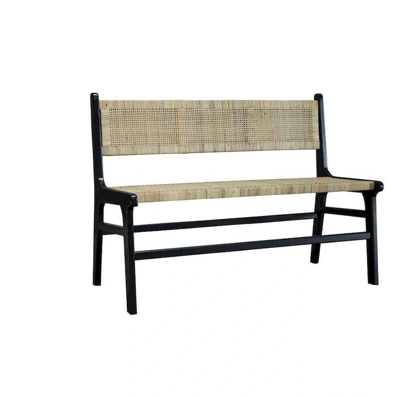 Carolina Living Leana Rattan Bench