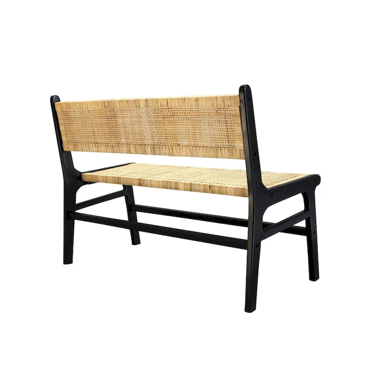 Carolina Living Leana Rattan Bench