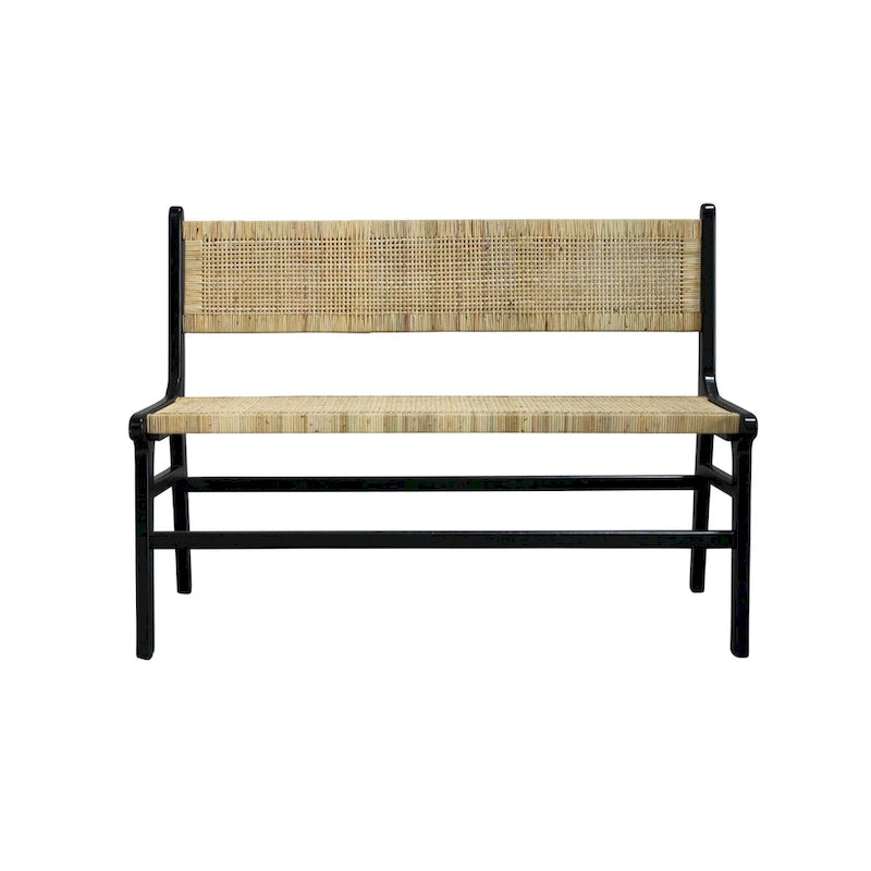 Carolina Living Leana Rattan Bench