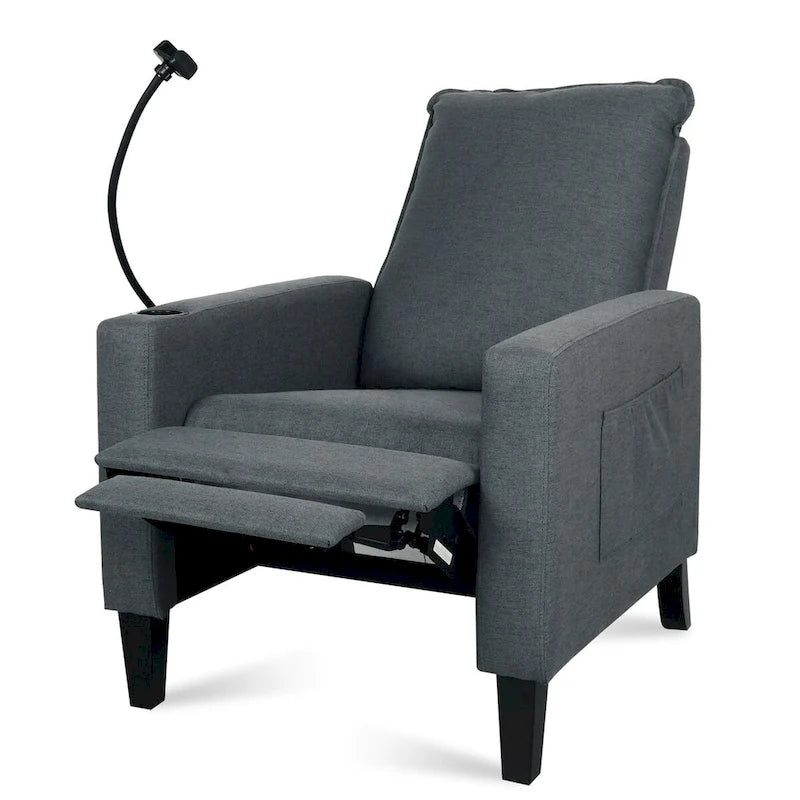 Recliner Chairs for Adults,Adjustable Recliner Sofa with Mobile Phone Holder & Cup Holder