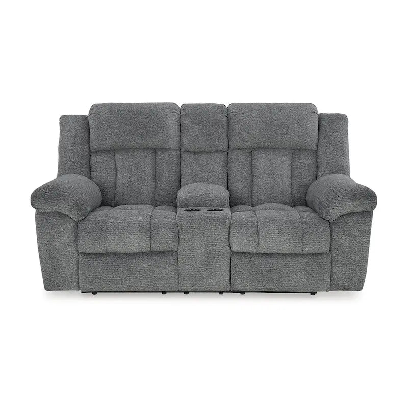 Signature Design by Ashley Tip-Off Power Reclining Loveseat - 80 W x 42 D x 45 H
