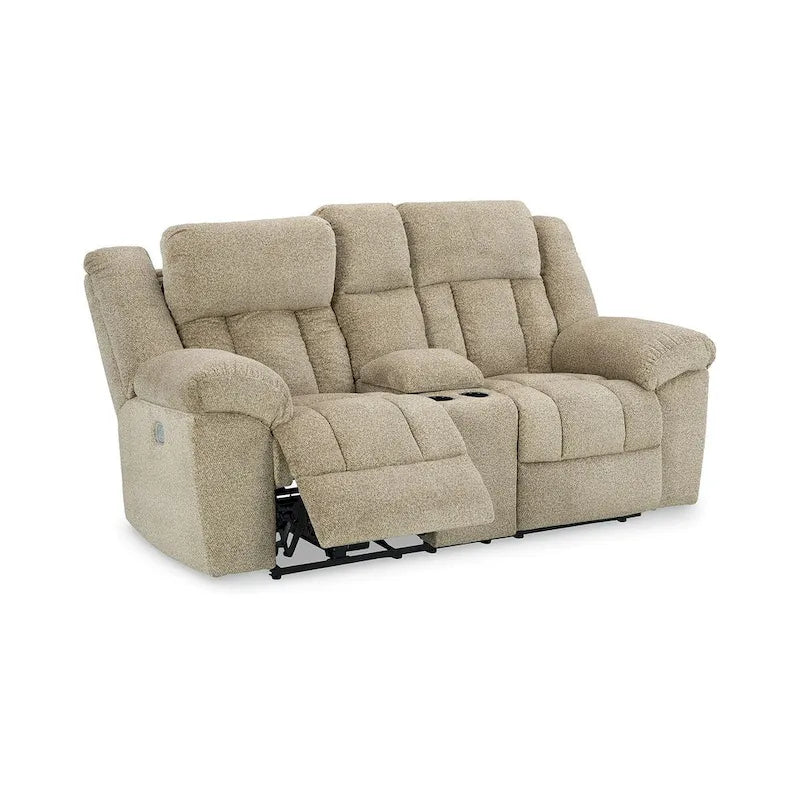 Signature Design by Ashley Tip-Off Power Reclining Loveseat - 80 W x 42 D x 45 H