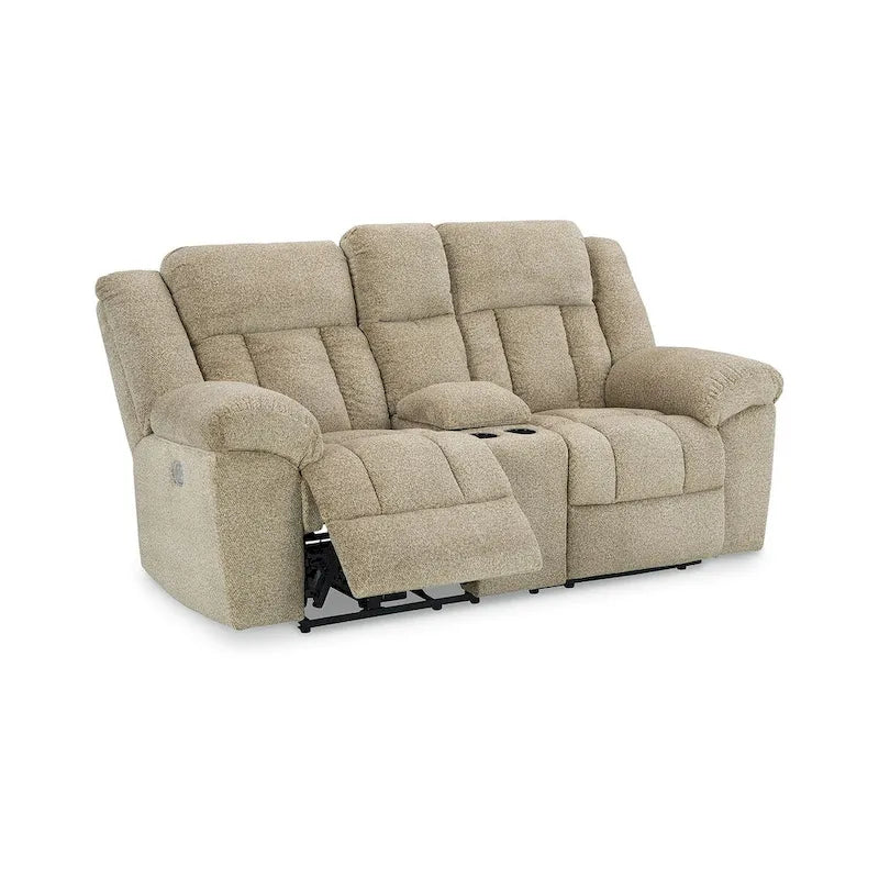 Signature Design by Ashley Tip-Off Power Reclining Loveseat - 80 W x 42 D x 45 H
