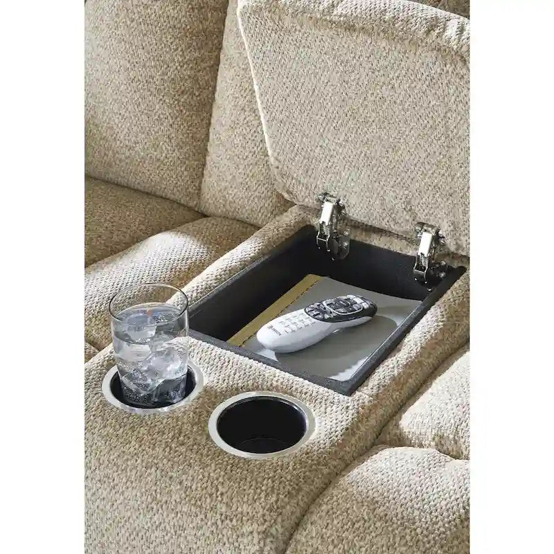 Signature Design by Ashley Tip-Off Power Reclining Loveseat - 80 W x 42 D x 45 H
