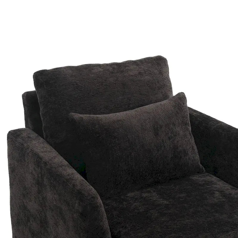 Wood Frame Armchair,Modern Accent Chair Lounge Chair for Living Room