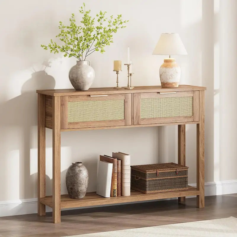 Entryway Table with 2 Drawers
