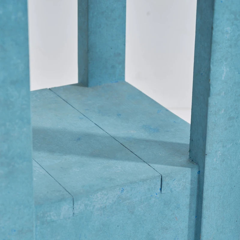 26 High Small Side Table End Table Square Nightstand for Bedroom Bed Side Living Room Sofa, D11 * W10.6 * H26