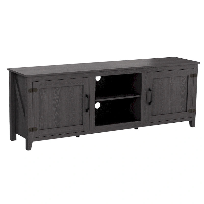 TV Stand Storage Media Console Entertainment Center With Two Doors