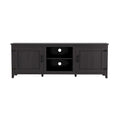 Mieres TV Stand for 75 Inch TV, Entertainment Center with Two Doors and 4 Open Storage Compartments TV Console Media Cabinet