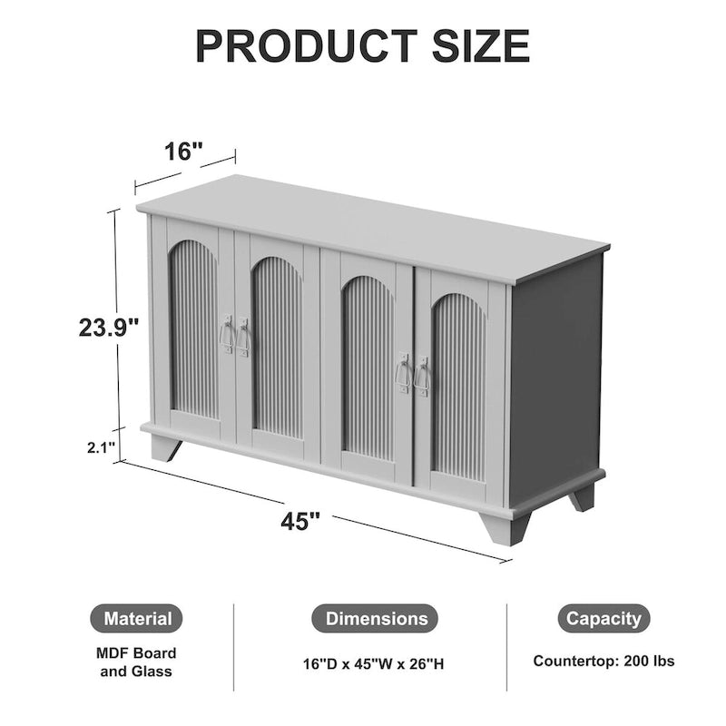 TV Stand with Storagefor TV's up to 45  - 45*26*16