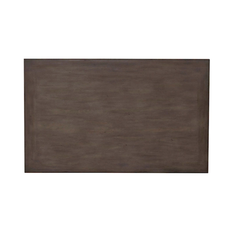 Ocean Isle Antique White & Weathered Pine 3-Piece Cocktail Table Set