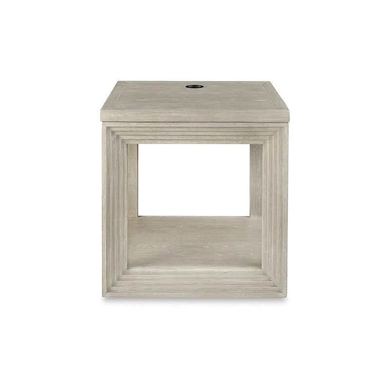 Signature Design by Ashley Marxhart Brown End Table - 24  W x 24  D x 24  H