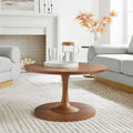 Lina 30  Round Wood Coffee Table