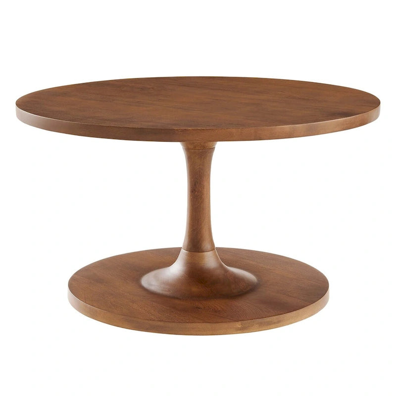 Lina 30  Round Wood Coffee Table