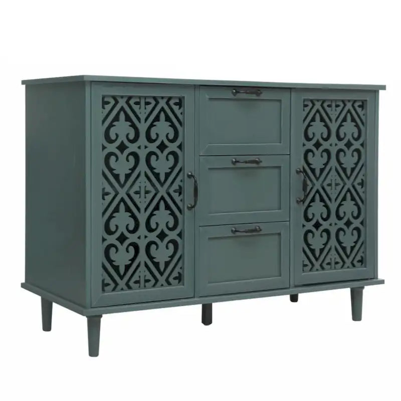 2 Door 3 Drawer Cabinet, American Furniture, Suitable for Bedroom, Living Room, Study