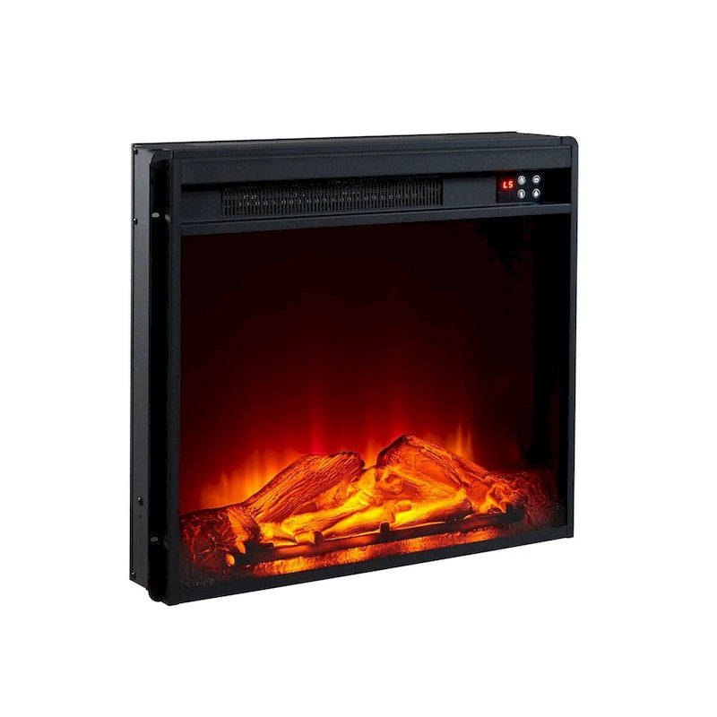 Farmhouse TV Stand with Fireplace for up to 65  TV - 60 W x 33 H x 15.5 D