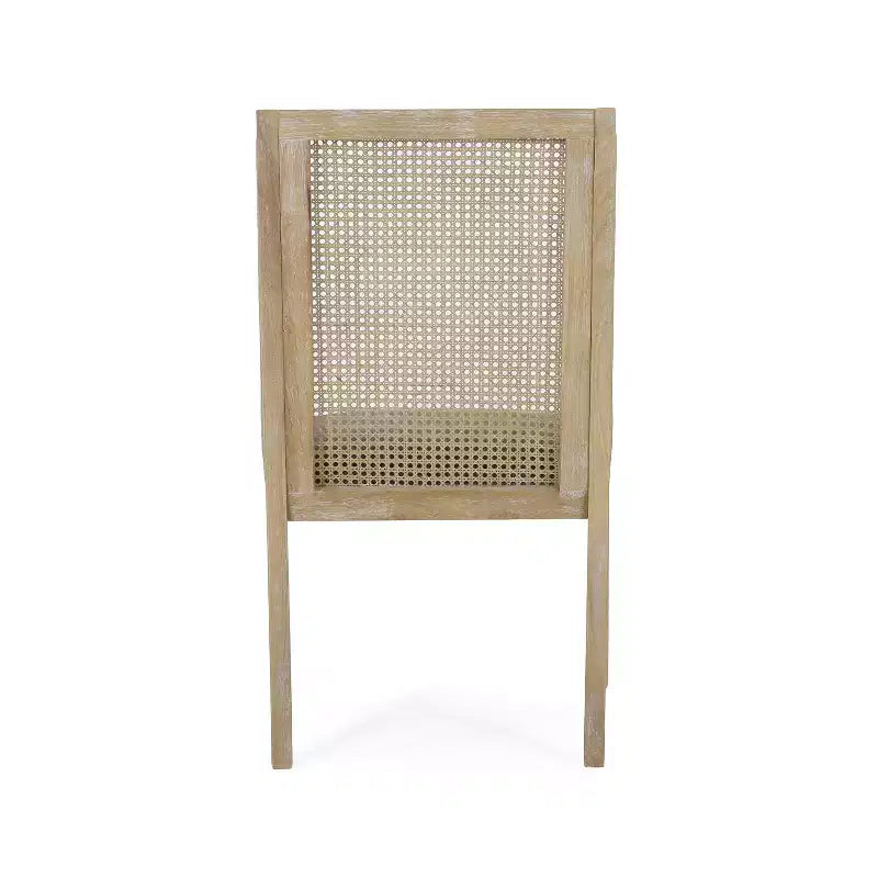 Christopher Knight Home Sorenza 5 Pieces Cane Rattan and Rubberwood Dining Set