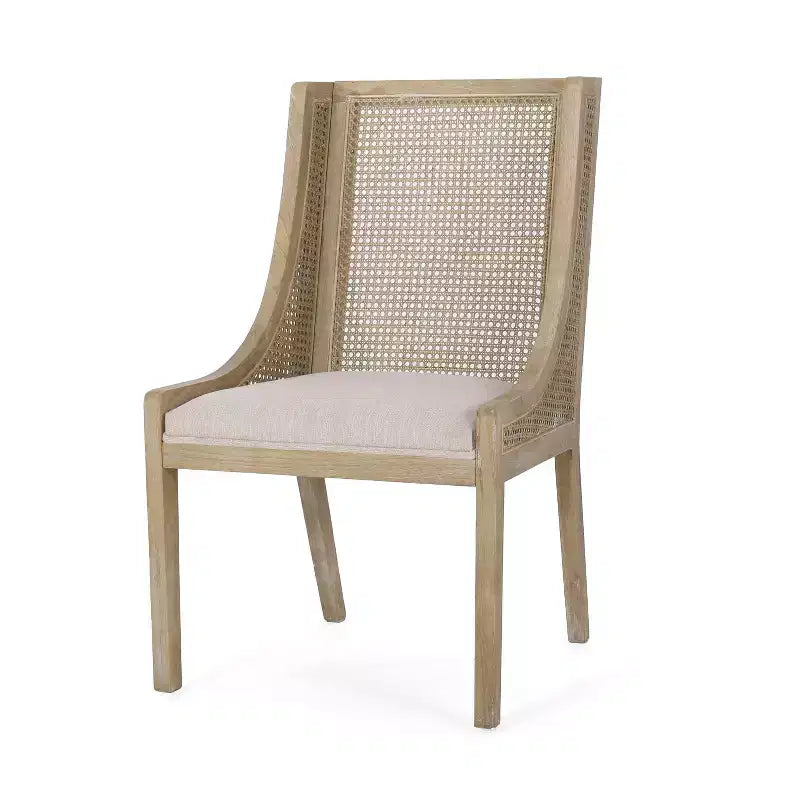 Christopher Knight Home Sorenza 5 Pieces Cane Rattan and Rubberwood Dining Set