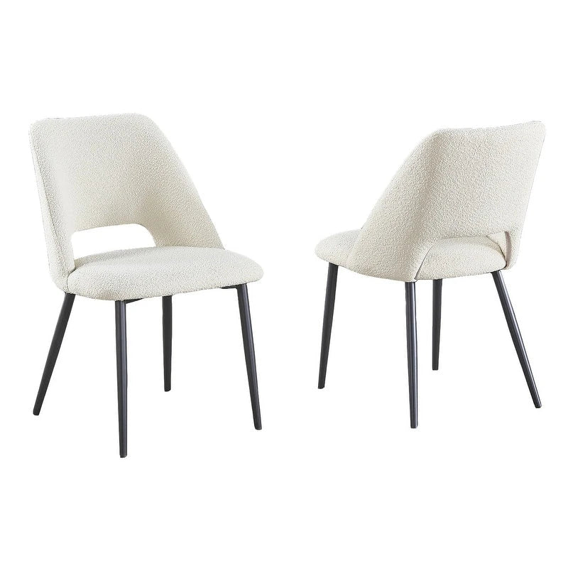 Best Quality Furniture Set of 2 Upholstered Side Chairs