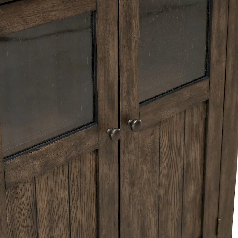 Midland Falls Rustic Brown Buffet 66 Inches