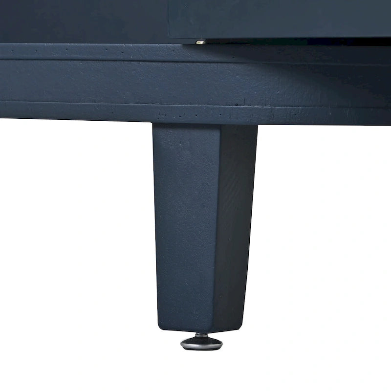 Accent Storage Cabinet Sideboard Wooden Cabinet with Antique Pattern Doors for Hallway, Entryway, Living Room, Bedroom