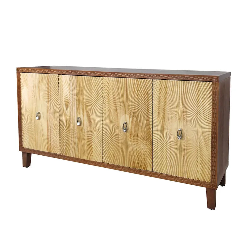 Accent Cabinet4 Door Storage Cabinet Dining Sideboard