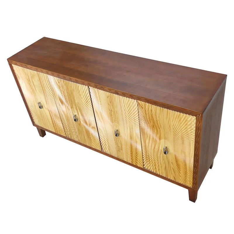 Accent Cabinet4 Door Storage Cabinet Dining Sideboard