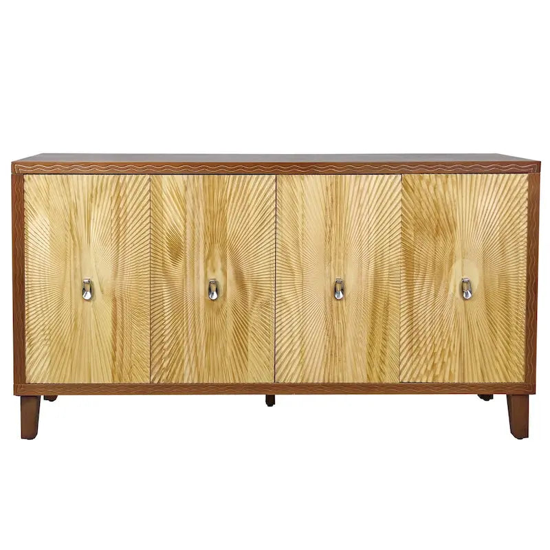 Accent Cabinet4 Door Storage Cabinet Dining Sideboard