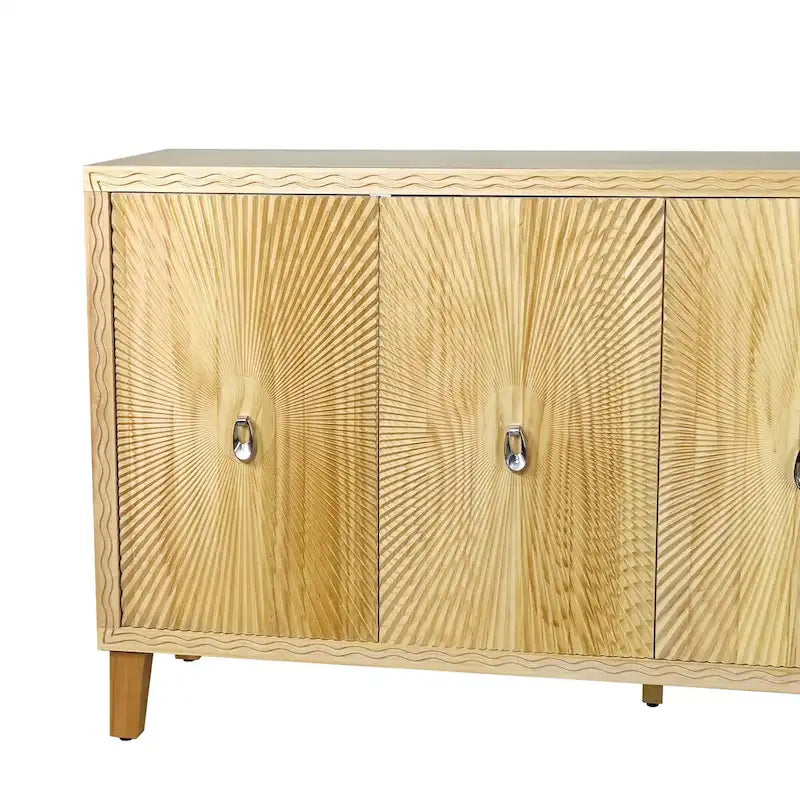 Accent Cabinet4 Door Storage Cabinet Dining Sideboard