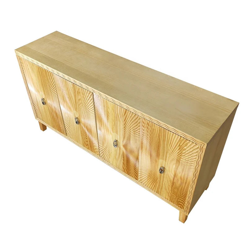 Accent Cabinet4 Door Storage Cabinet Dining Sideboard