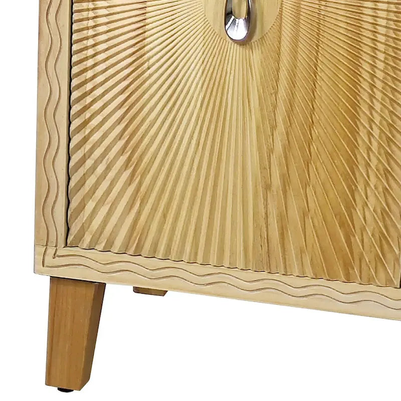 Accent Cabinet4 Door Storage Cabinet Dining Sideboard