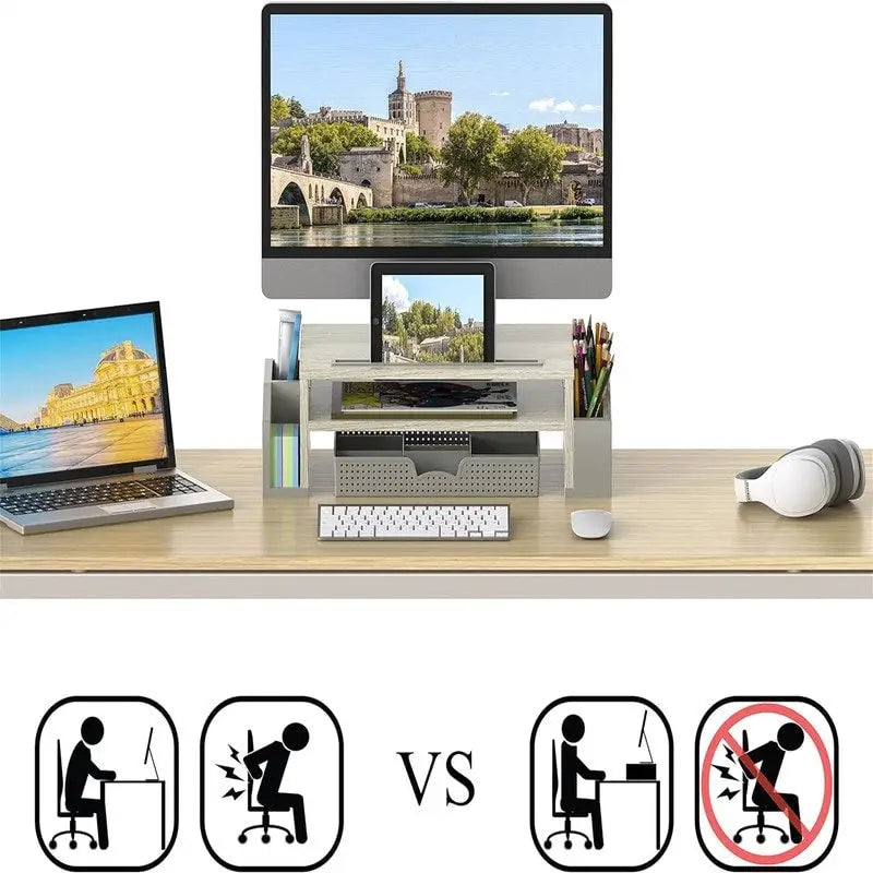 Desk Monitor Stand Riser