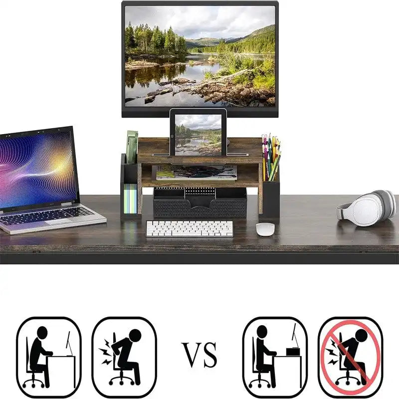 Desk Monitor Stand Riser