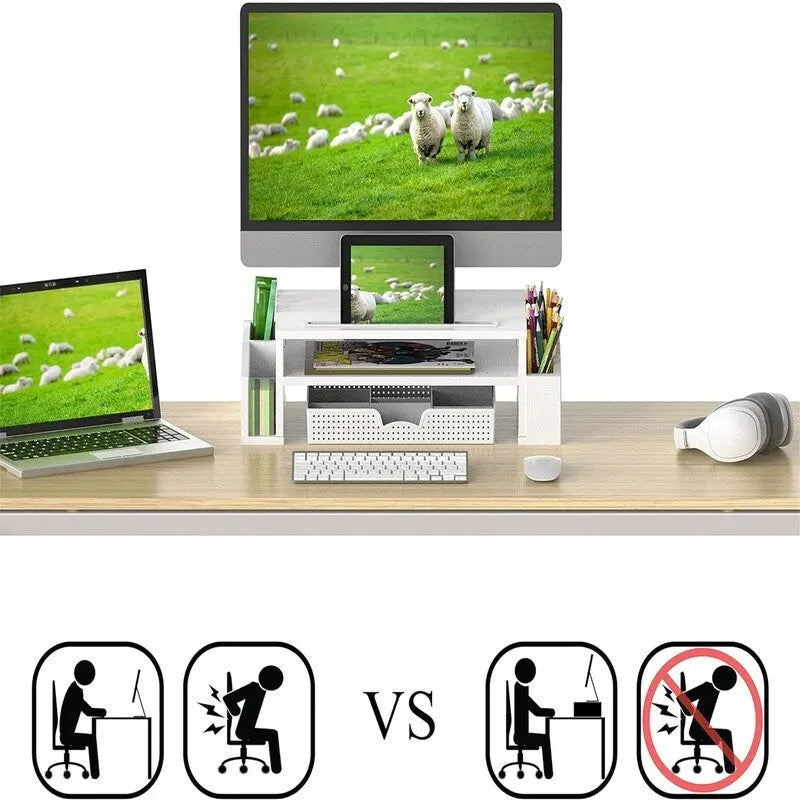 Desk Monitor Stand Riser