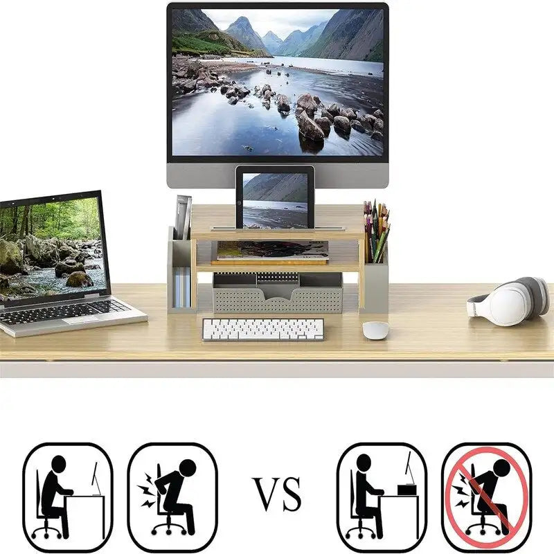 Desk Monitor Stand Riser