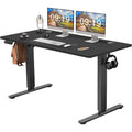 Electric Height Adjustable Standing Desk,Sit to Stand Ergonomic Computer Desk, 55  x 24