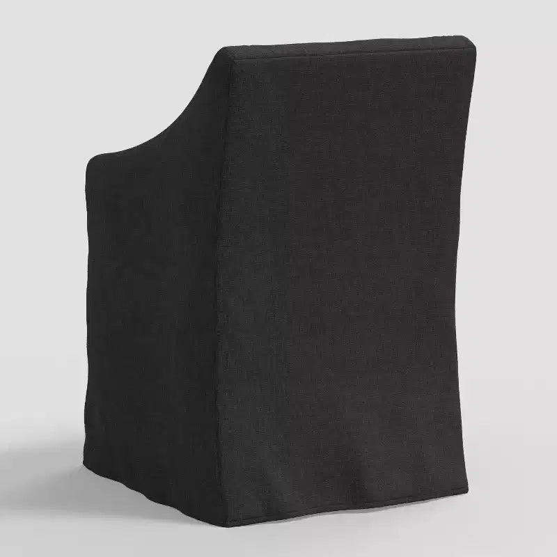 Sloped Arm Slipcovered Dining Chair - Threshold