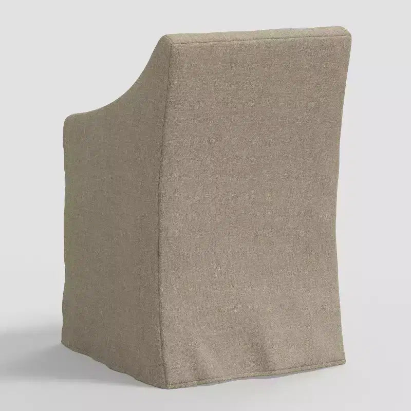 Sloped Arm Slipcovered Dining Chair - Threshold
